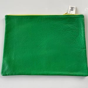 Bolsa de couro Kelly Green da American Apparel da NWT