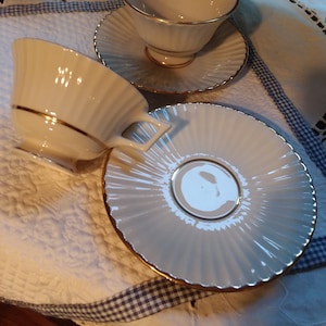 Lenox Citation Gold cup and saucer,Lenox Citation Gold cup,Lenox teacup set,Lenox white and gold cup and saucer,teacup set,tea cup set