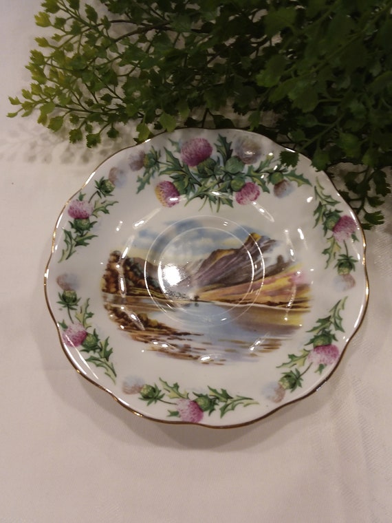 Kuche Essen 2 Royal Albert Bonnie Banken O Loch Lomon Teetassen