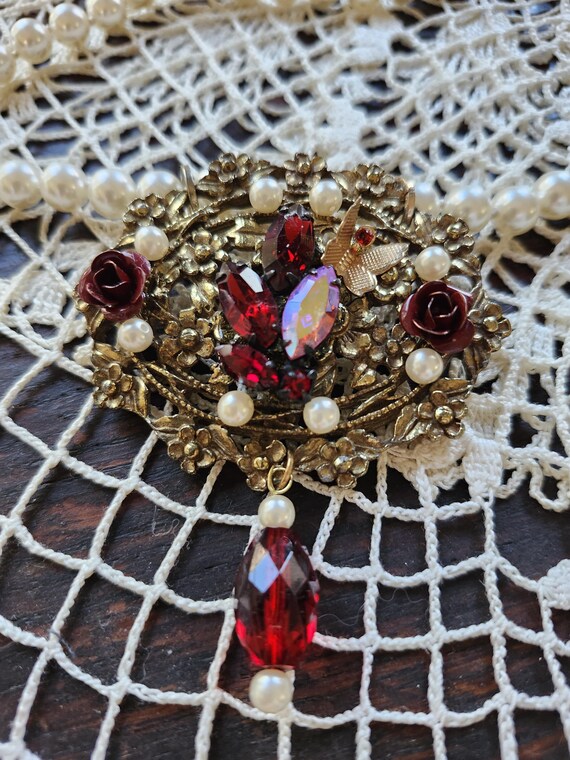 Custom Pendant Necklace,Assemblage Necklace,State… - image 7