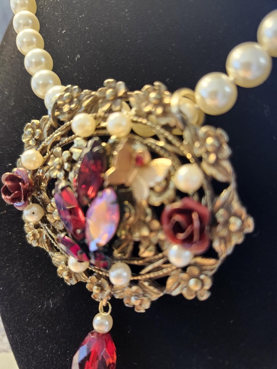 Custom Pendant Necklace,Assemblage Necklace,State… - image 3