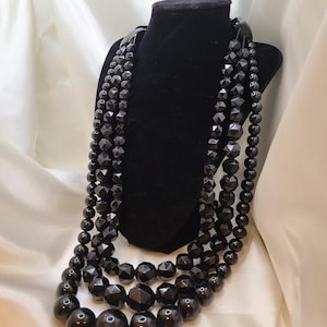 Victorian Whitby Jet necklace