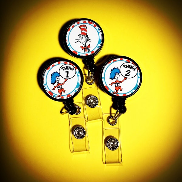 Bobines de badge Dr. Seuss