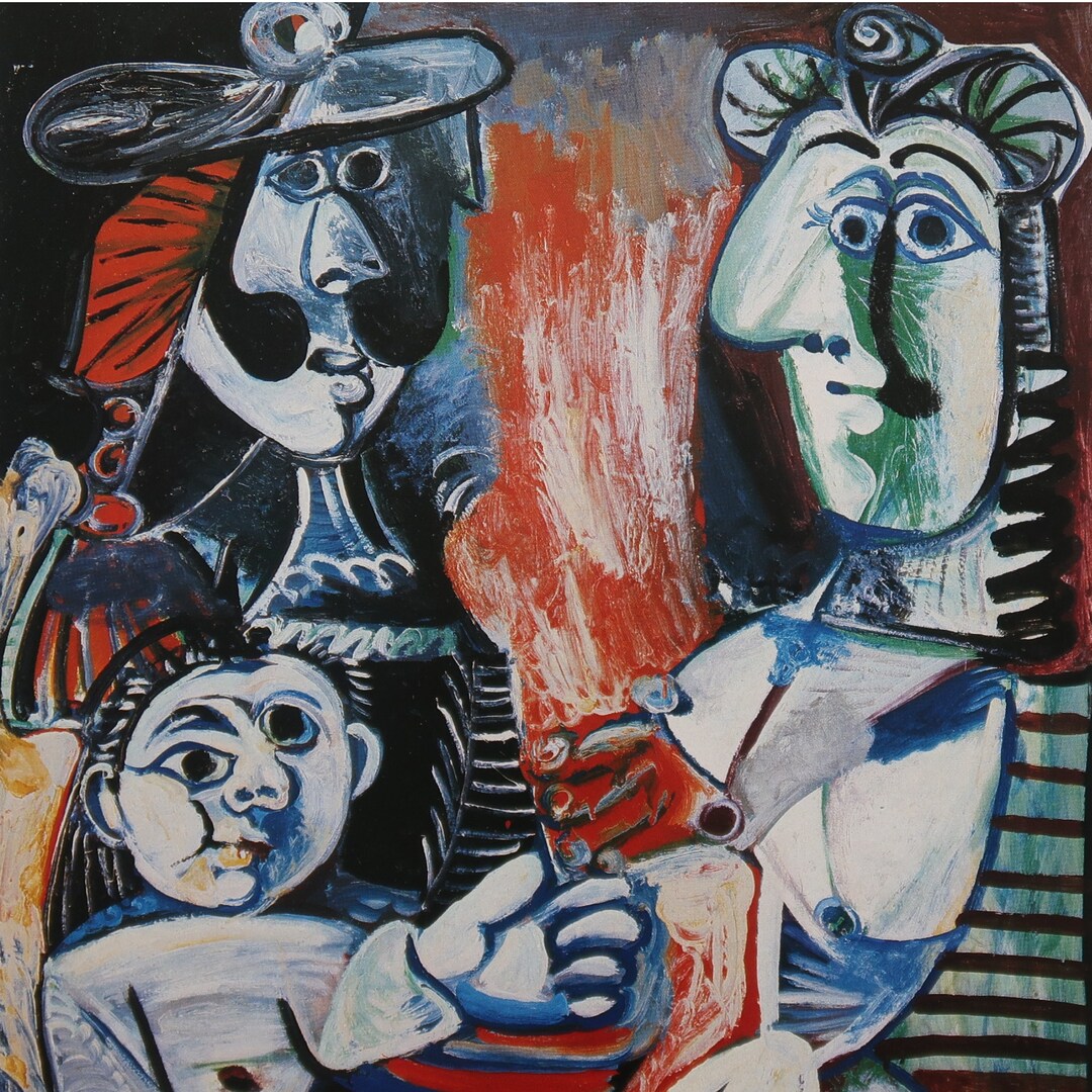 Pablo Picasso Vintage Print 1981 / 