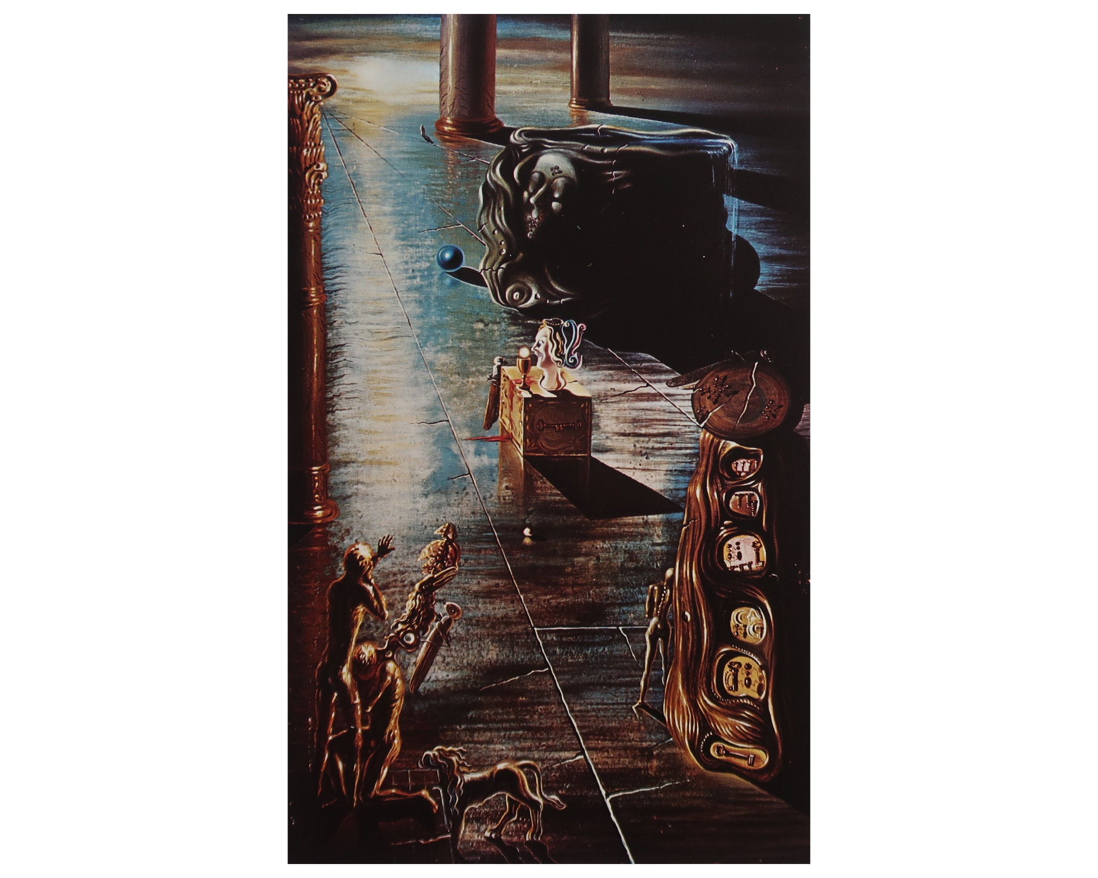 Salvador Dali Vintage Print 1990 | 
