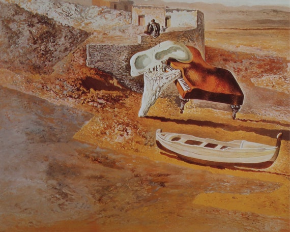 Salvador Dali Vintage Print 1990 | 