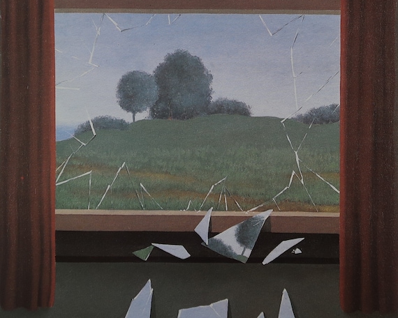 Rene Magritte Vintage Print 1984 | 