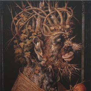 Giuseppe Arcimboldo Vintage Print 1992 | &quot;Winter&quot; (Undated) | Home Decor | Wall Art | Art Print | Mannerism | Wall Decor