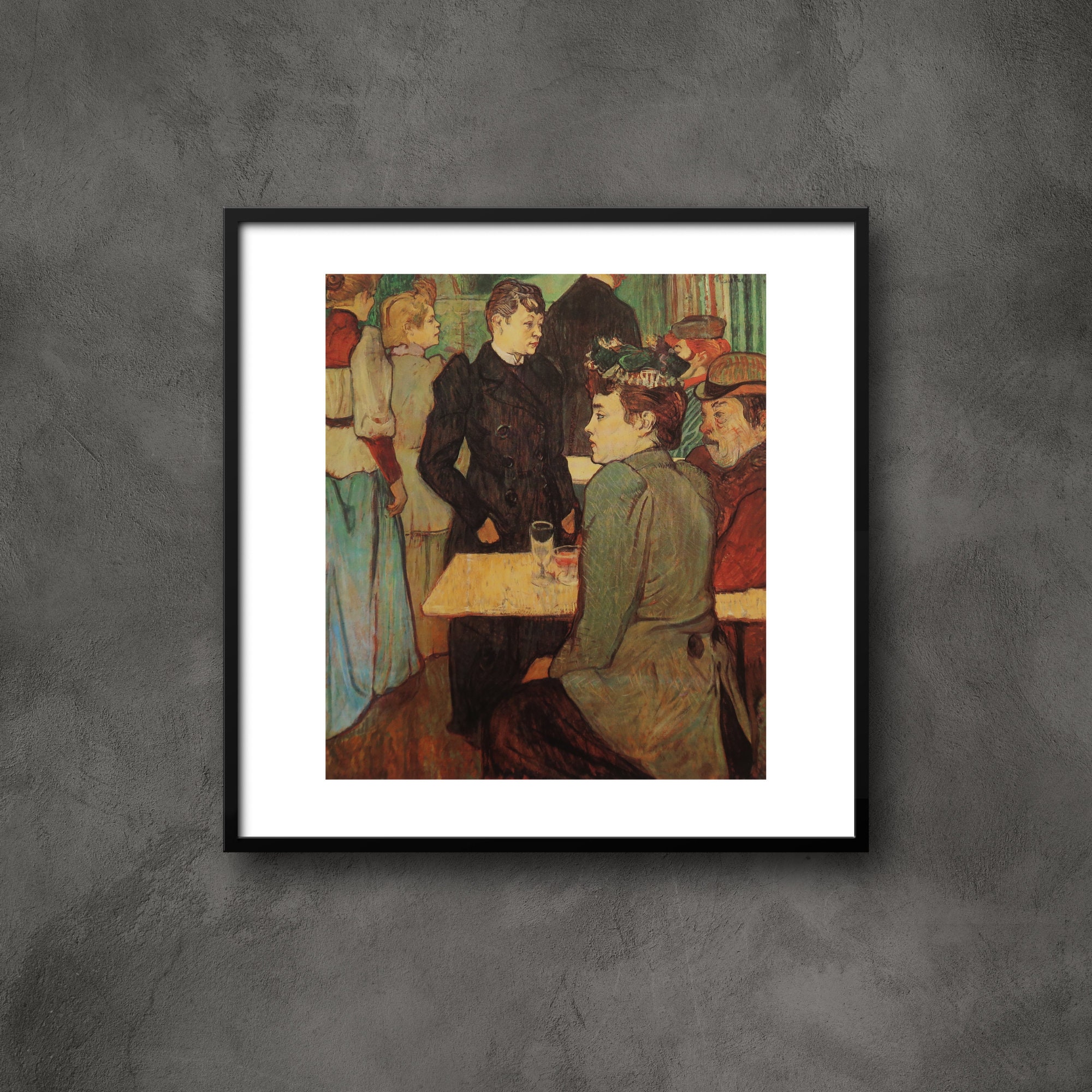 アンリ・ド・トゥールーズ＝ロートレック ヴィンテージ プリント 1977