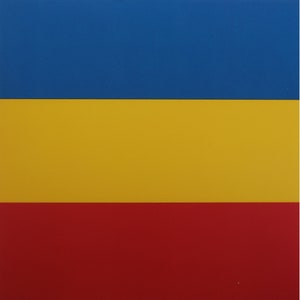 Ellsworth Kelly Vintage Print 1990 | &quot;Blue, Yellow, Red&quot; (1972) | Home Decor | Wall Art | Art Print | Minimalism | Wall Decor