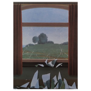 Rene Magritte Vintage Print 1984 | 