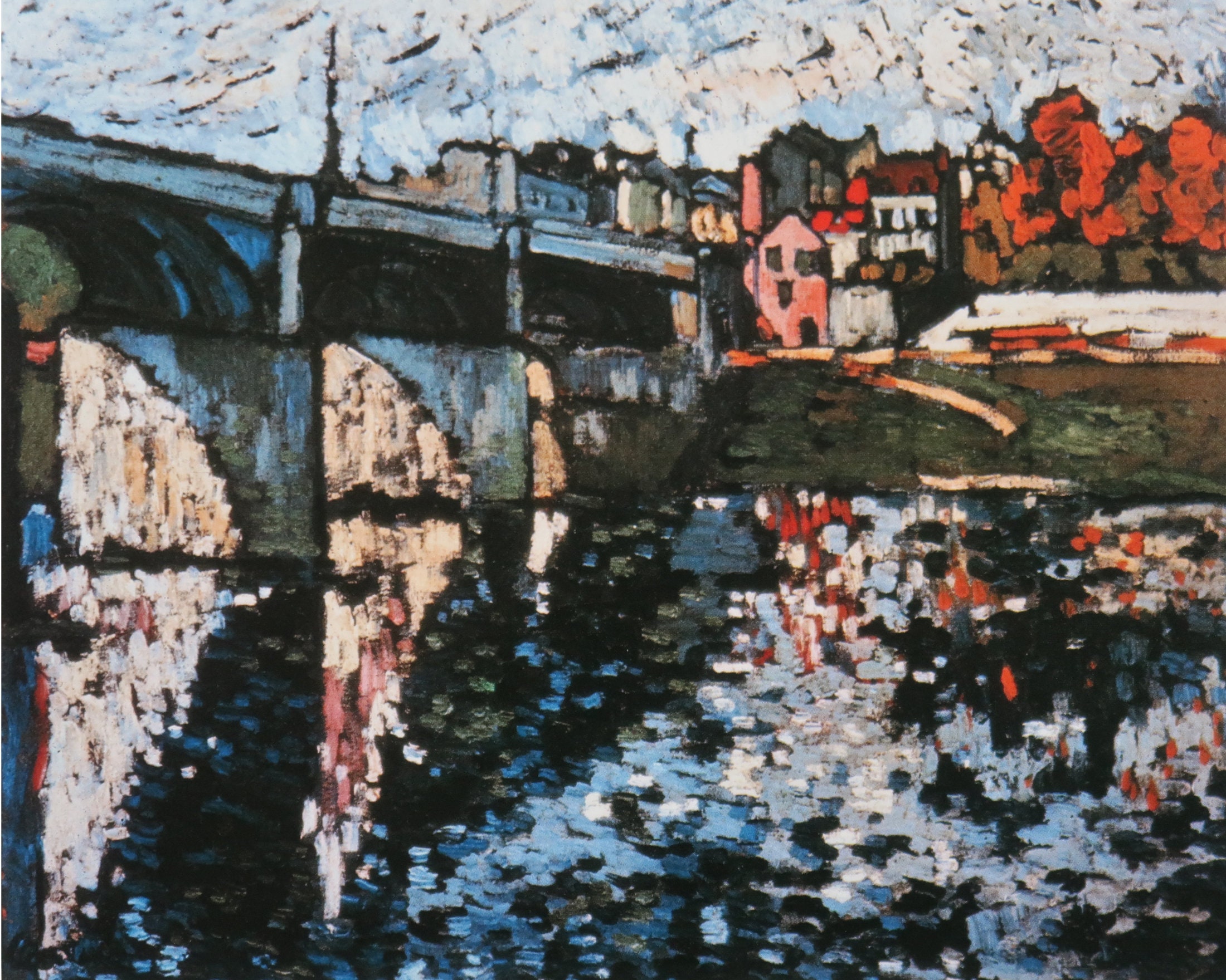 Maurice De Vlaminck Vintage Print 1991 | 