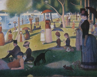 Georges Seurat Print Download Digital File - A Sunday on La Grande