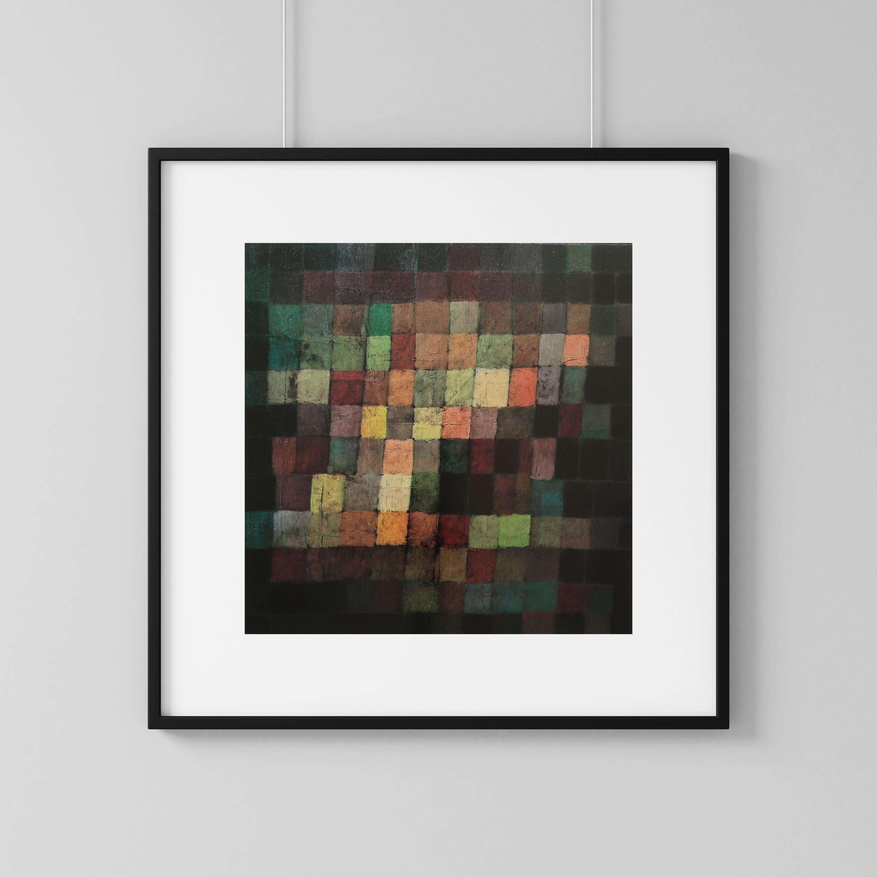 Paul Klee Vintage Print 1987 | 