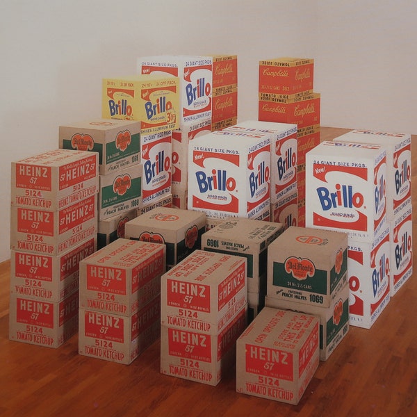Andy Warhol Vintage Print 1997 | "Various Boxes" (1964) | Home Decor | Wall Art | Art Print | Wall Decor