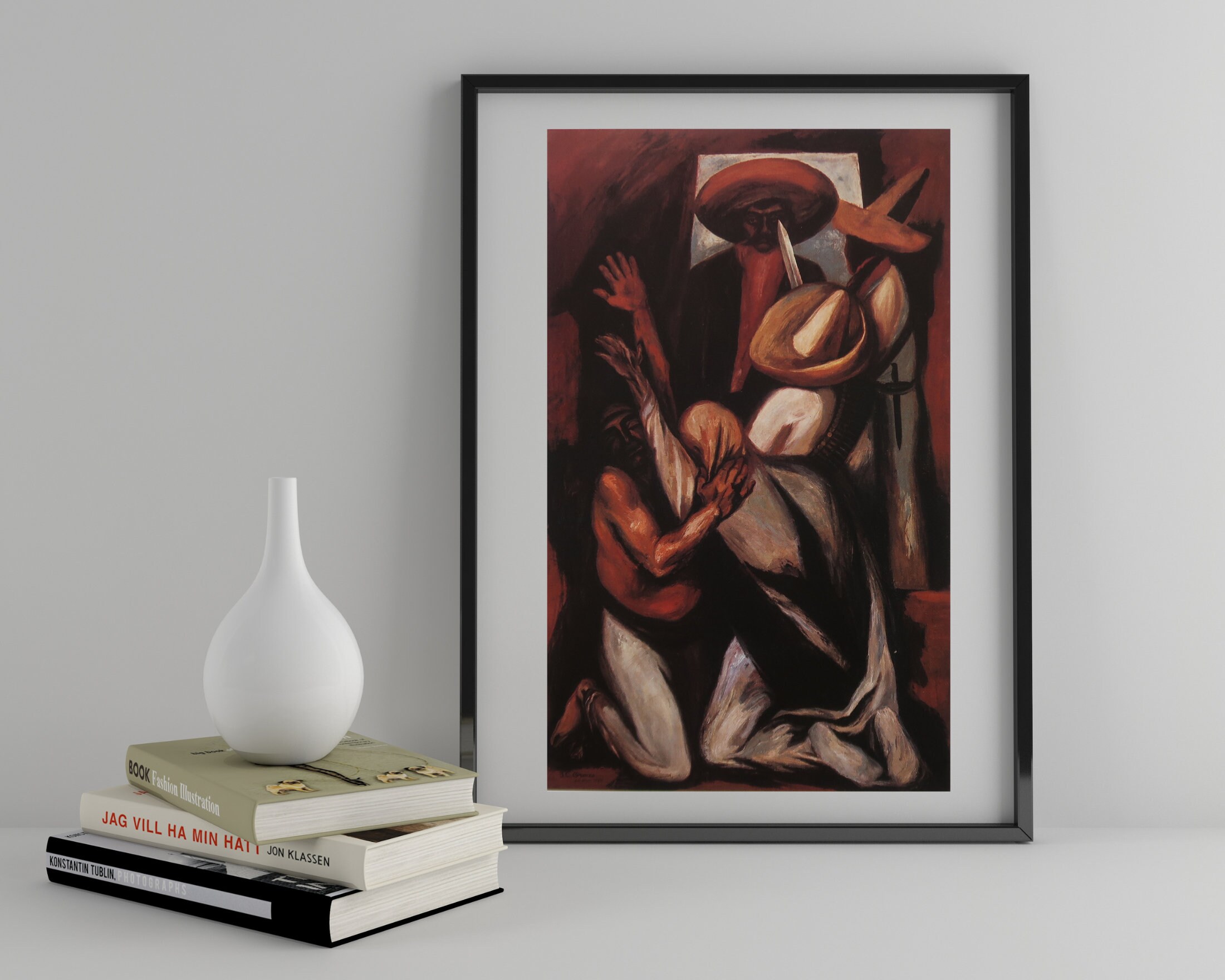 Jose Clemente Orozco Vintage Print 1988 | 