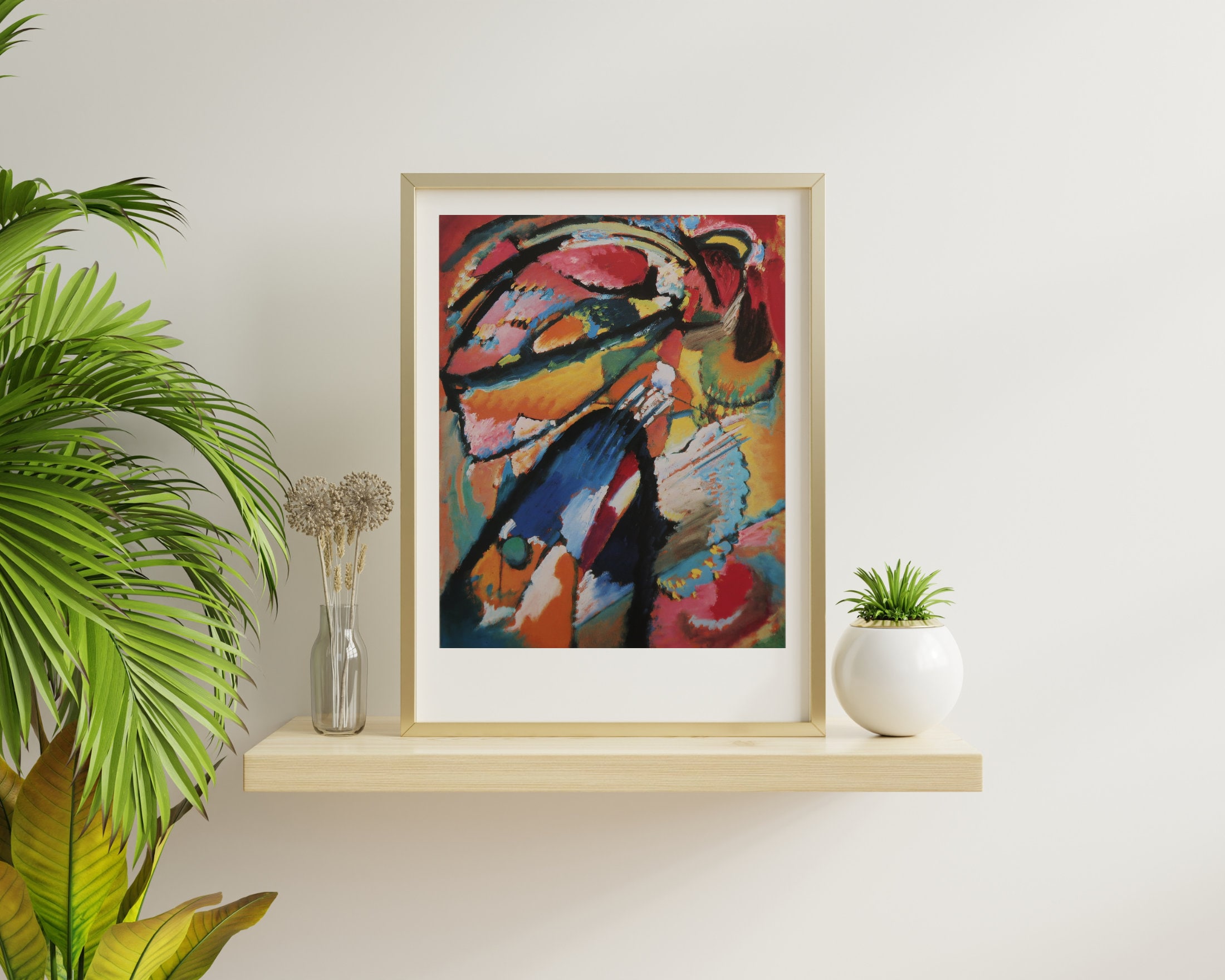 ヴィンテージのプリント絵画 模写】昭和レトロ/1885/版画/木版画/アート/ヴィンテージ/art