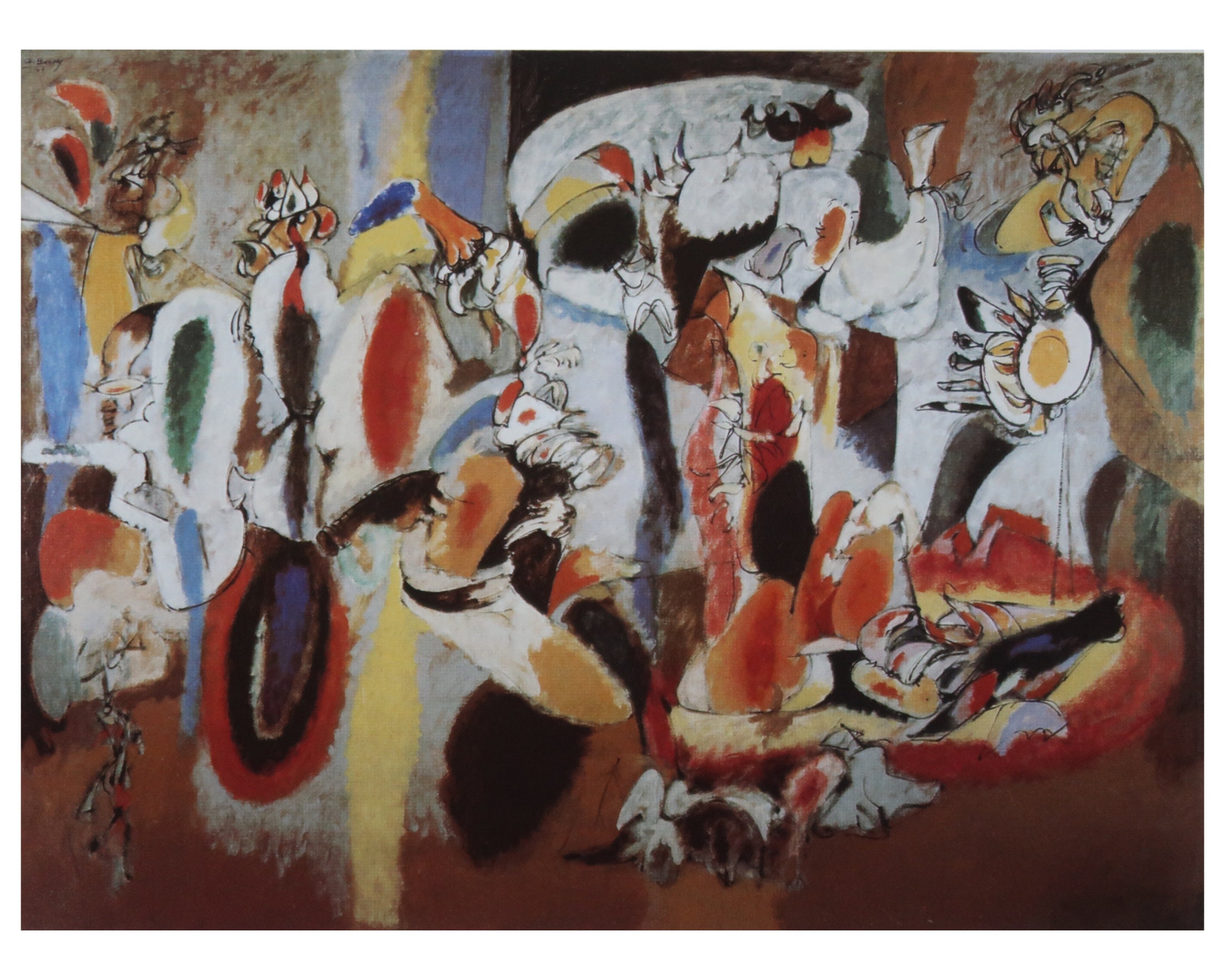 Arshile Gorky Vintage Print 1991 | 