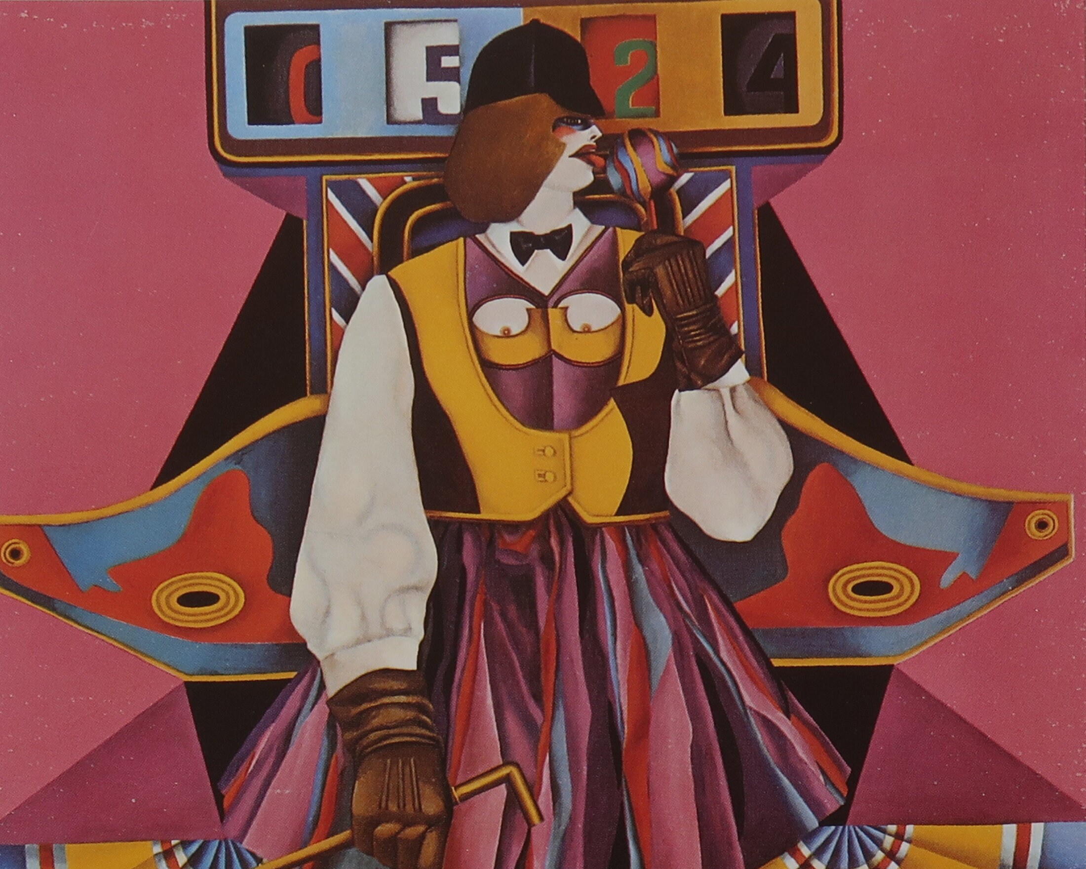 FIAC 1980年/リチャード リンドナー/ポスター GALERIE MAEGHT/リチャード・リンドナー【Richard Lindner