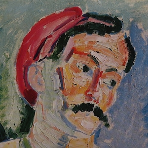 Henri Matisse Vintage Print 1990 | Andre Derain (1905) | Wystrój wnętrz | Prawdziwy Vintage Print | Dekoracja ścienna | Wydruk artystyczny | Prawdziwy Print