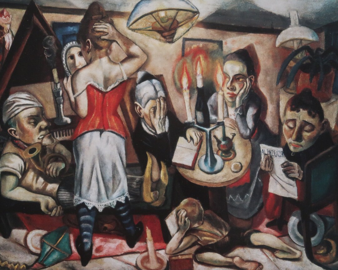 Max Beckmann Vintage Print 2000 | 