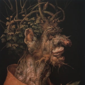 Giuseppe Arcimboldo Vintage Print 1992 | &quot;Winter&quot; (1563) | Home Decor | Wall Art | Art Print | Mannerism | Wall Decor