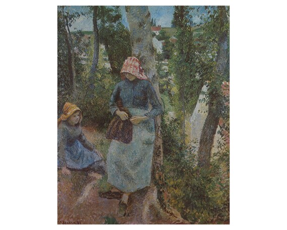 Camille Pissarro Vintage Print 1978 | 