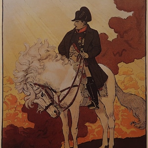 Eugene Grasset Vintage Print 1978 | &quot;A New Life of Napoleon, The Century Magazine&quot; (1894) | Home Decor | Wall Art | Art Print | Wall Decor