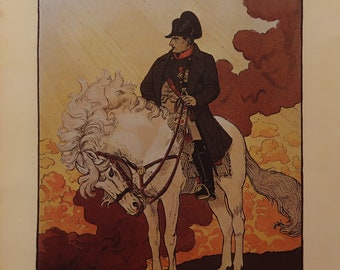 Eugene Grasset Vintage Print 1978 / "Una nueva vida de Napoleón, The Century Magazine" (1894) / Decoración del hogar / Arte de pared / Impresión de arte / Decoración de pared