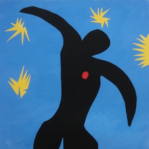 Henri Matisse Vintage Print 2000 | "Icarus" (1943) | Home Decor | Wall Art | Art Print | Modern Art | Wall Decor