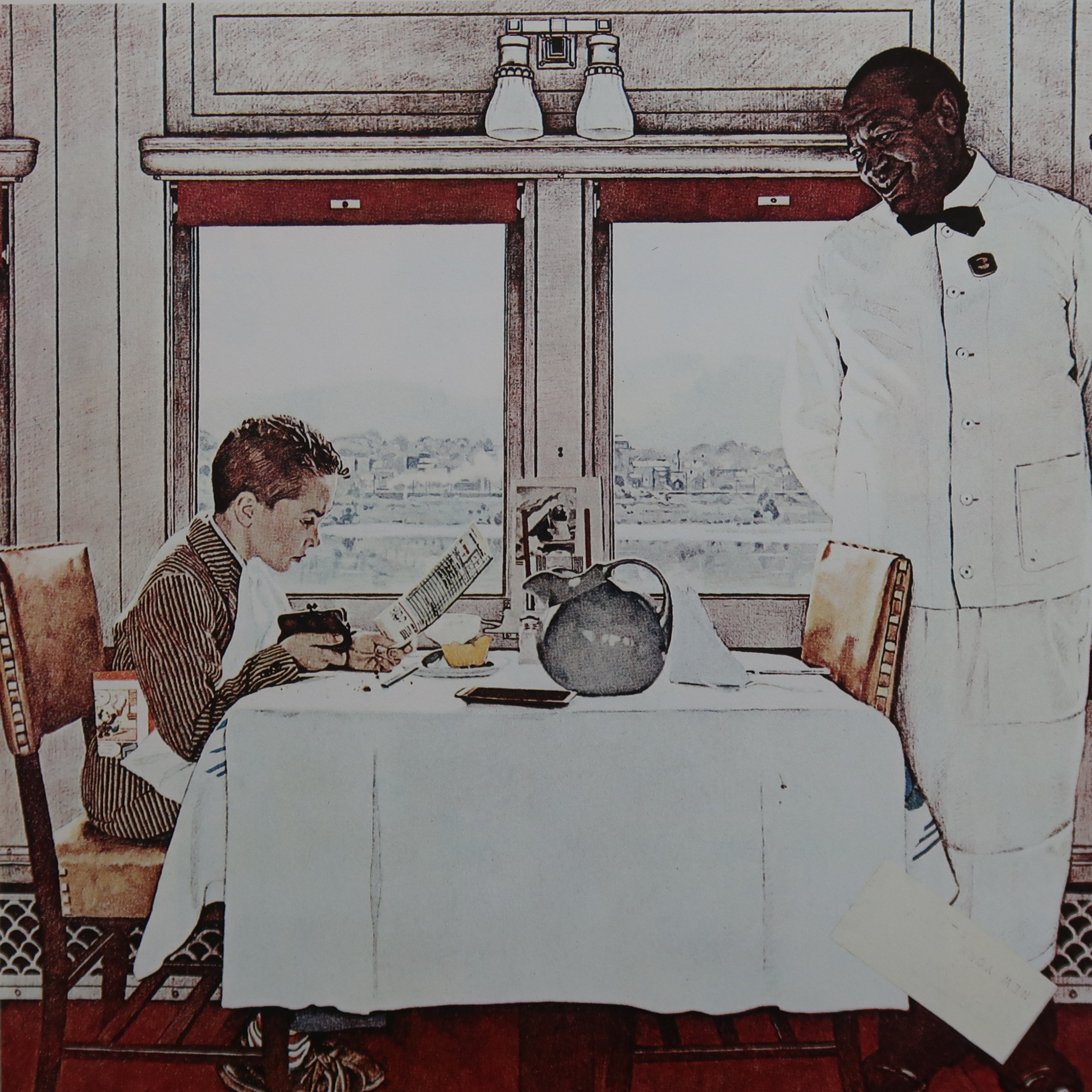 Norman Rockwell Vintage Print 1976 | 