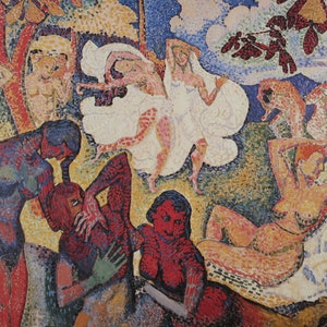 Andre Derain Vintage Print 1991 | &quot;The Golden Age&quot; (1905) | Home Decor | Wall Art | Art Print |Fauvism | Wall Decor