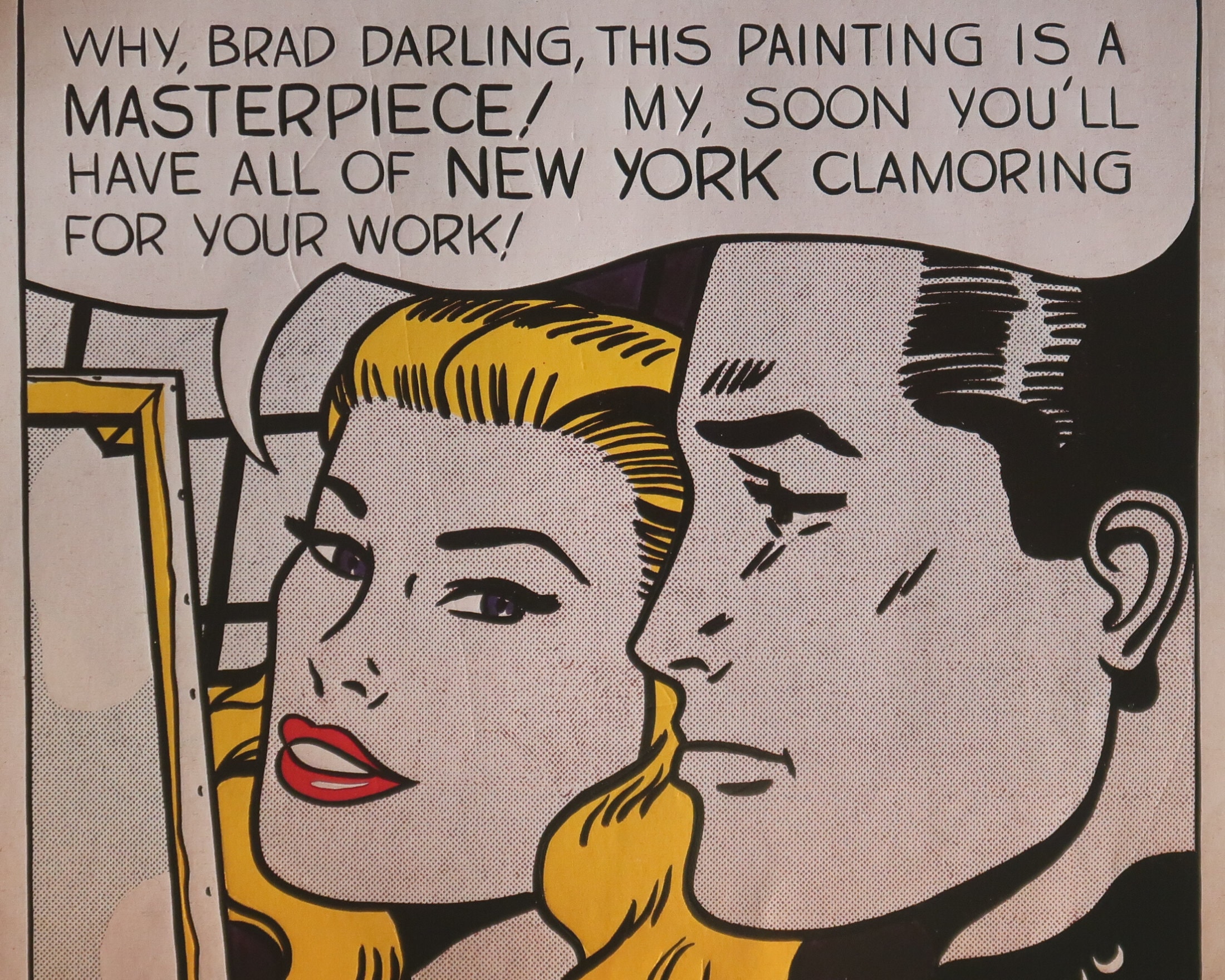 Roy Lichtenstein Vintage Print 1999 | 