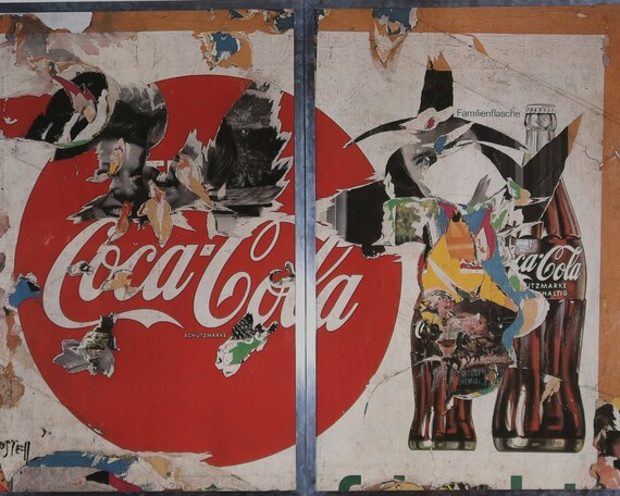 Wolf Vostell Vintage Print 1999 | 