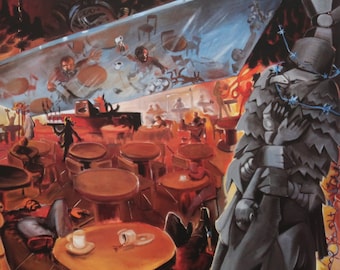Jorg Immendorff Vintage Print 1986 | 