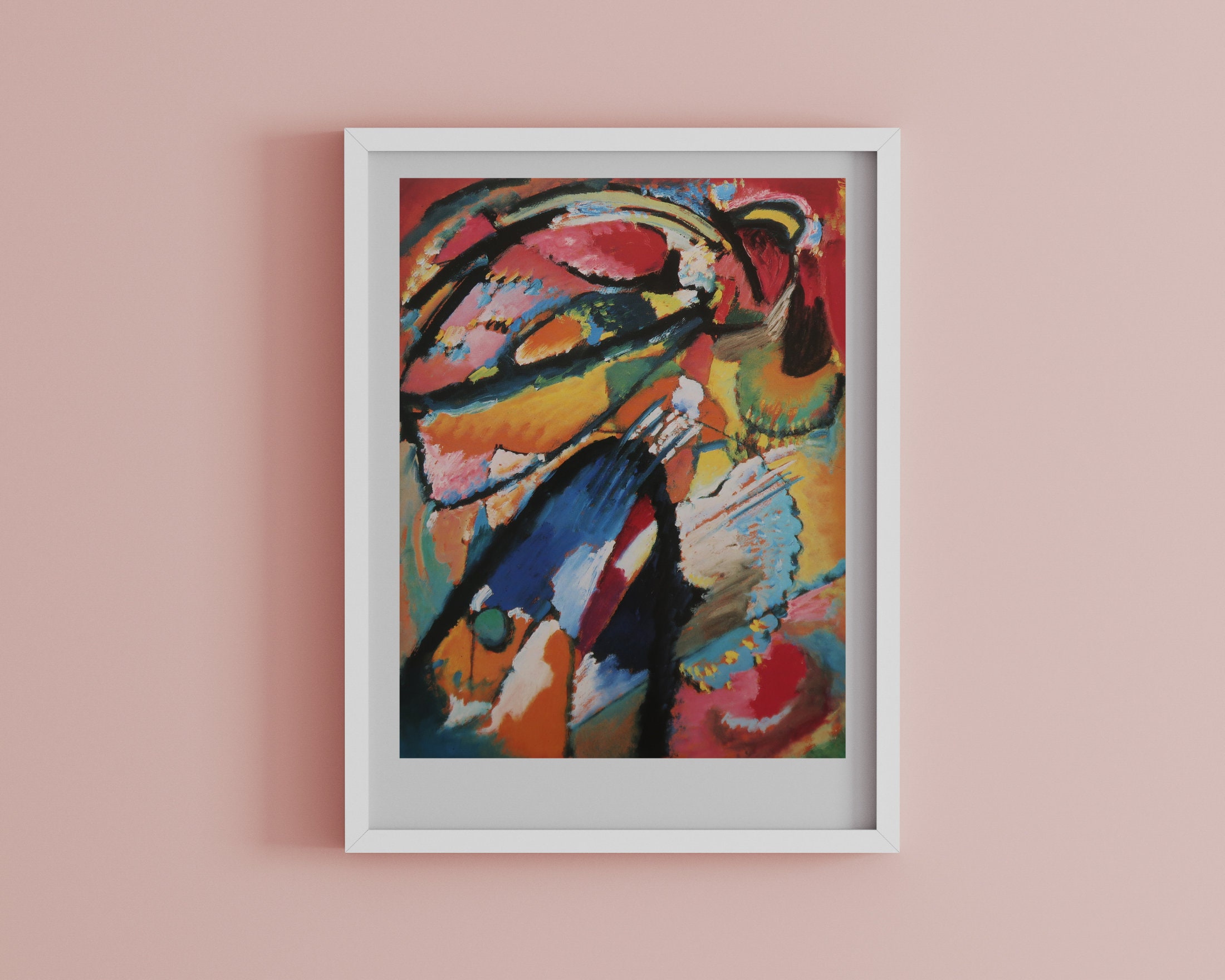 ワシリー・カンディンスキー ヴィンテージ プリント 1989 | 「終末の