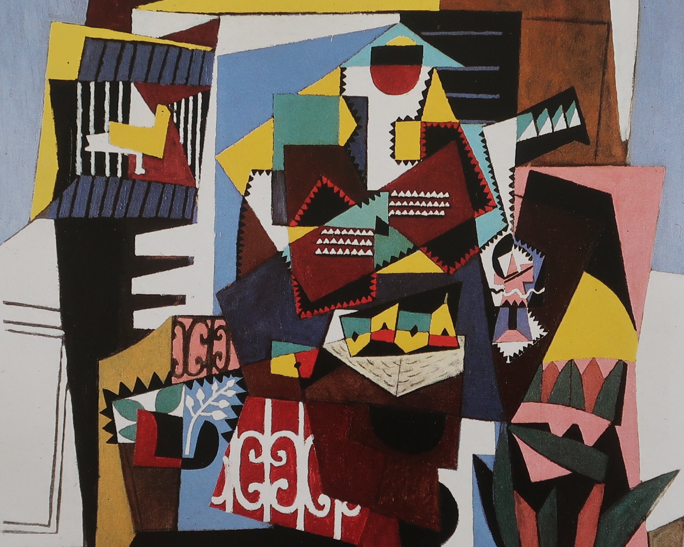 Pablo Picasso Vintage Print 1988 | Pablo Picasso Vintage Print 1988 |