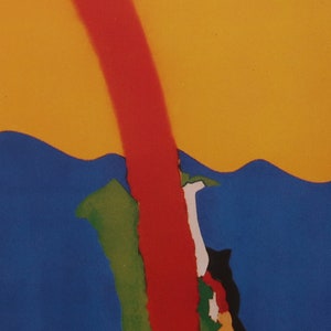 Allen Jones Vintage Print 1995 | &quot;Figure Falling&quot; (1964) | Art Print | Home Decor | Wall Art | Pop Art | Wall Decor