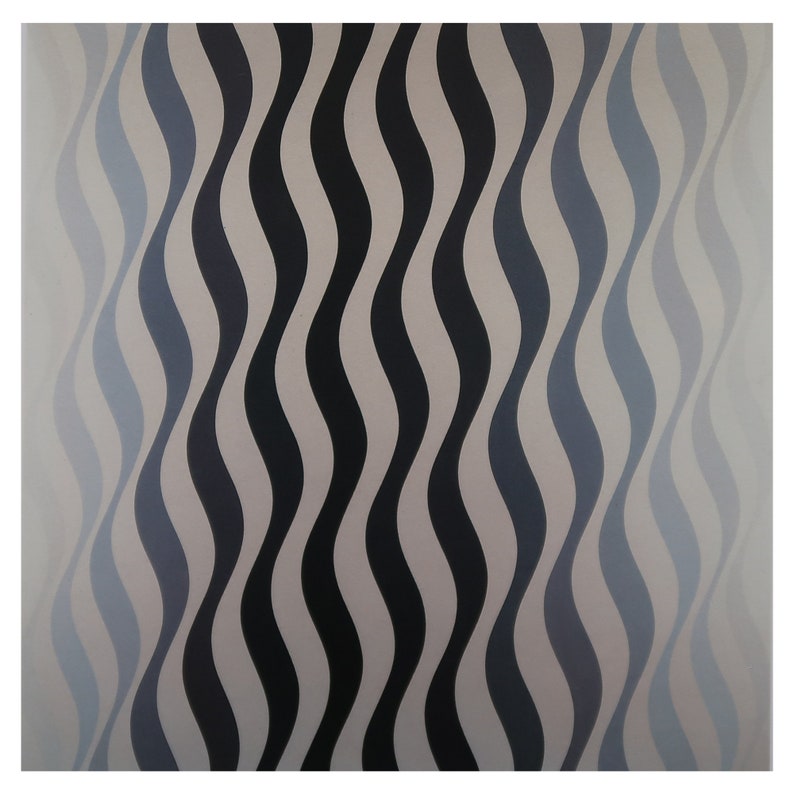 Bridget Riley Vintage Print 1986 | 