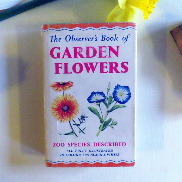 Vintage Garden Book Etsy UK