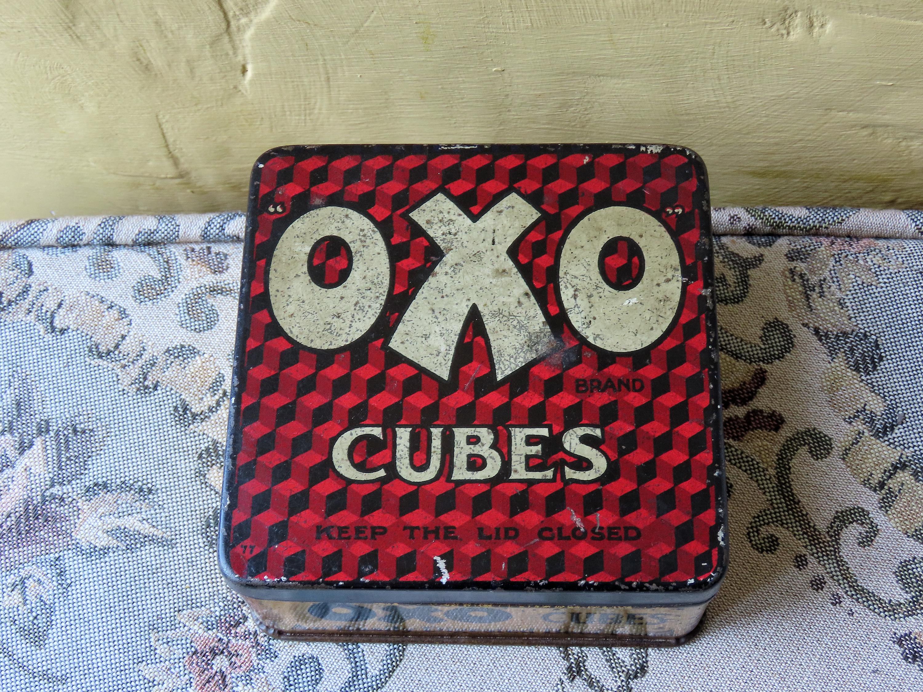 OXO cubes 金属製ケース Oxo Cubes Tin - Etsy UK