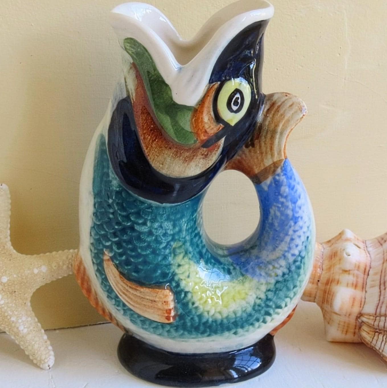 Dartmouth Fish Jug - Etsy UK