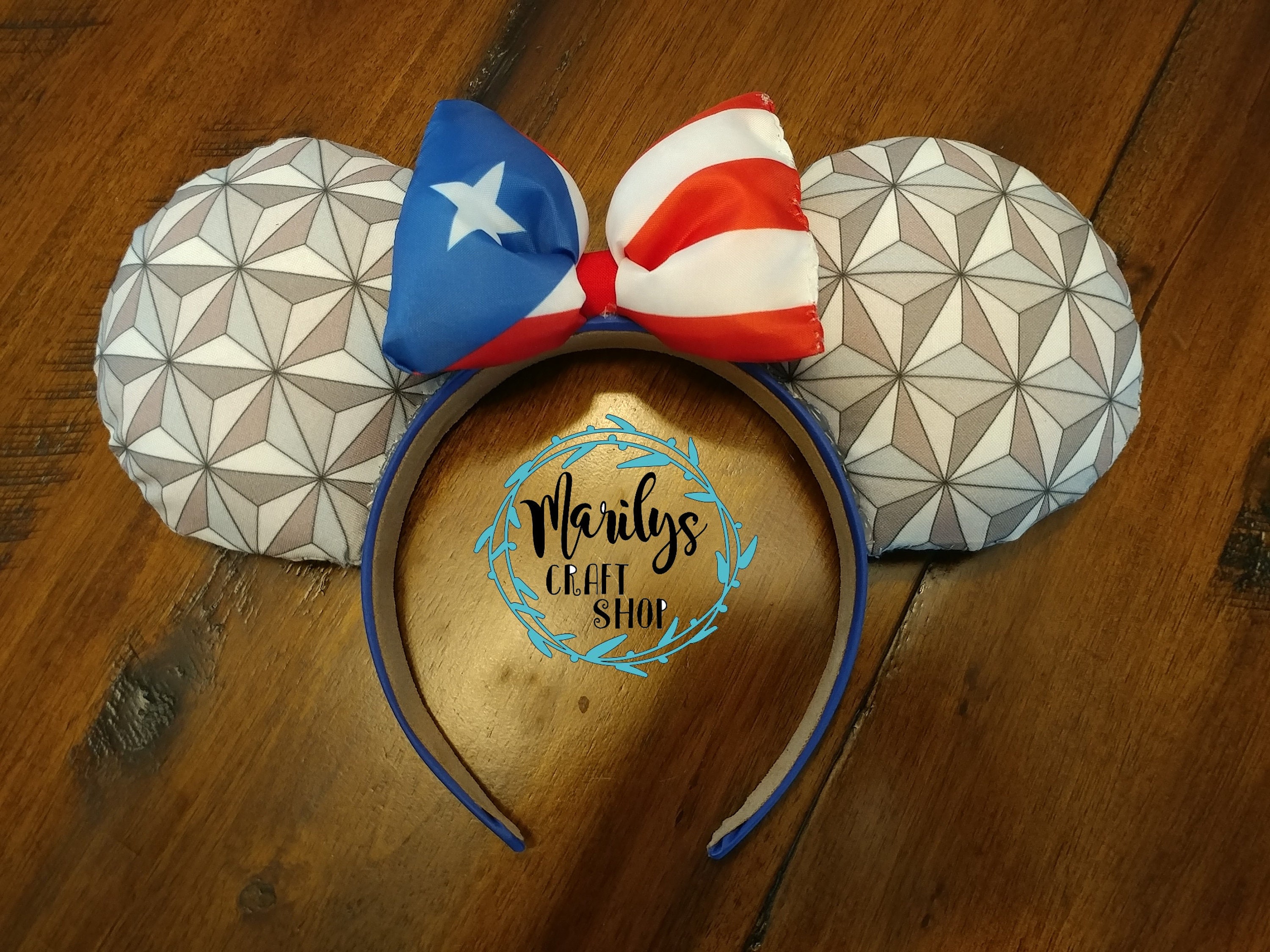 Puerto Rican, Colombian, or Dominican Mickey Ears - Made in USA - Etsy