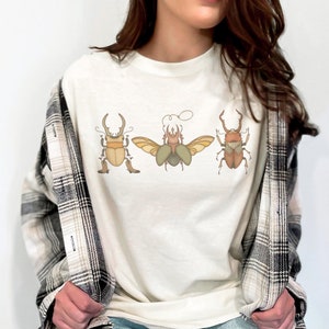 Cowboy Beetle Comfort Colors T-Shirt: Silly Western Bug Top