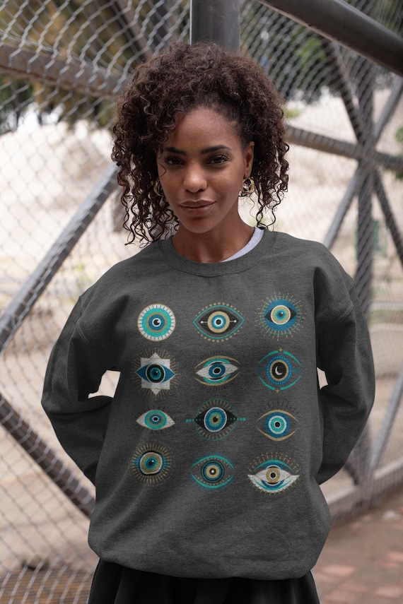 【GRAVER】23FW★ Eye Bullet Mark Sweatshirt Graver of Anaheim Black Unisex Drawing Dot Smiley Face