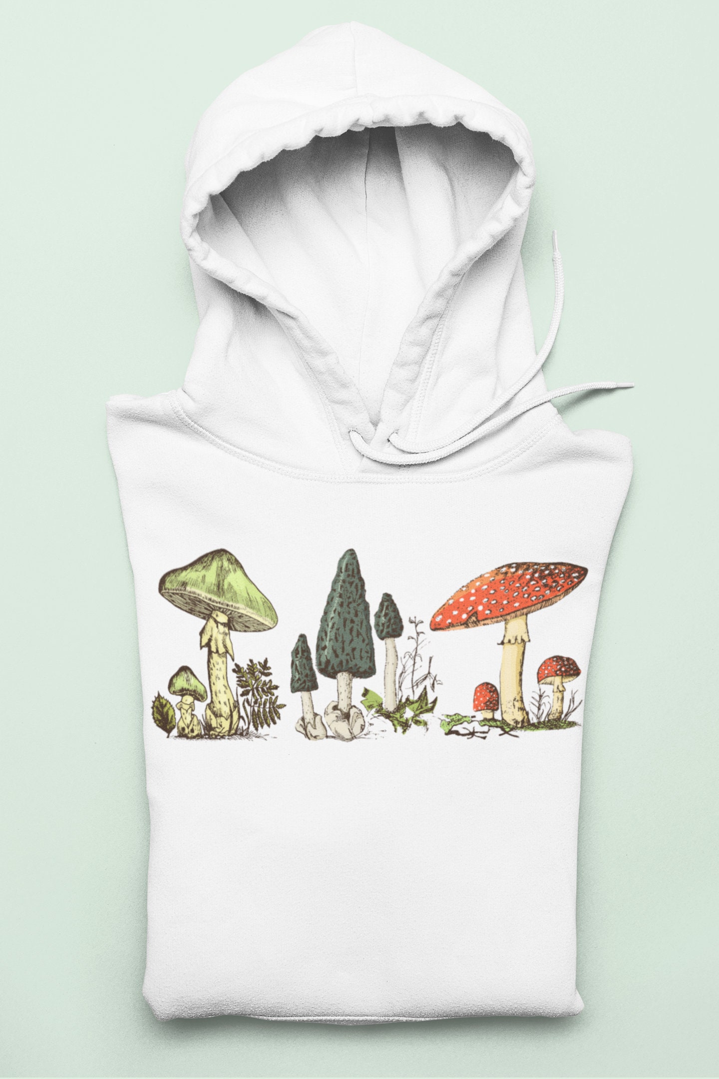 Mushroom Hoodie Sweatshirt Mushroom Shirt Gits for Men Etsy