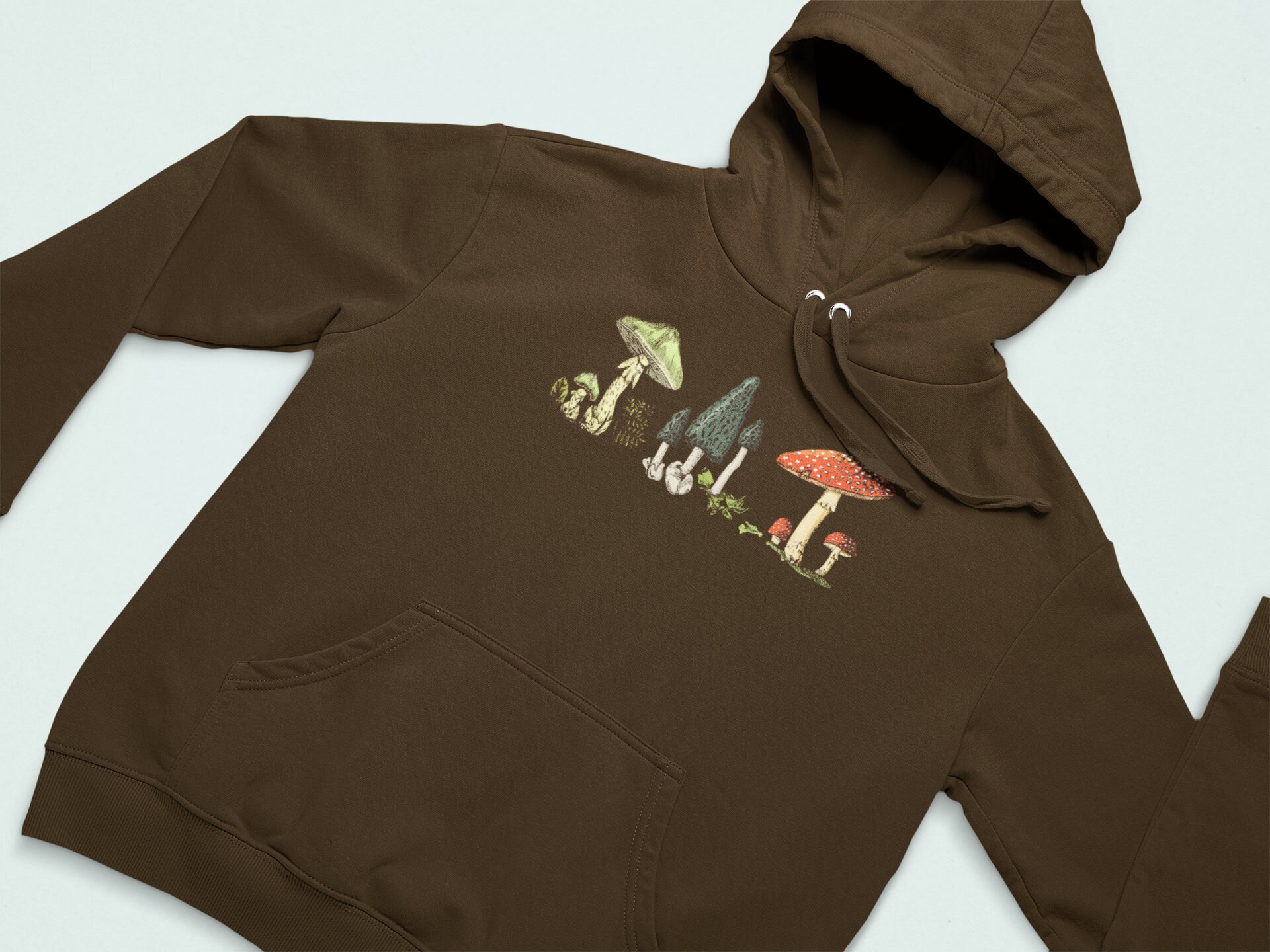 Mushroom City Hoodie (black)