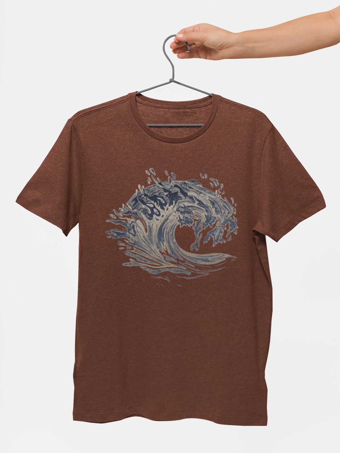 Hokusai Wave Tshirt Japanese Art The Great Wave TShirt Etsy