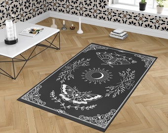 Vintage Gothic Skull Damask Pattern Rugs Washable Carpets 63x48 Inches Flannel Fabric Room Decor Bedroom Living Room Mat Children Play Throw Carpet Yoga Mat Vintage Gothic Skull Damask Pattern Rugs Washable Carpets 63x48 Inches Flannel Fabric Room Decor Bedroom Living Room Mat Children Play Throw Carpet Yoga Mat