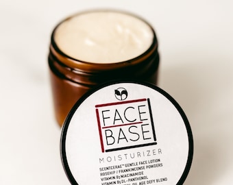 Face Base Anti-Aging Cream Moisturizer/Vitamin Rich/Zero Waste Natural Skincare/Sensitive skin types/Ageless Lotion